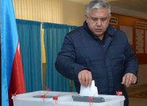 Azerbaijani parliamentary election kicks off. Baku, Azerbaijan, Nov.01, 2015